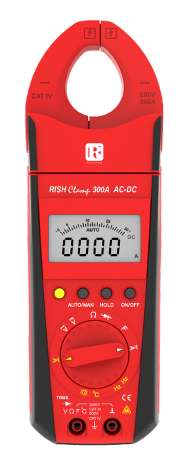 Rishabh RISH Clamp 300A AC/DC Clamp Meter