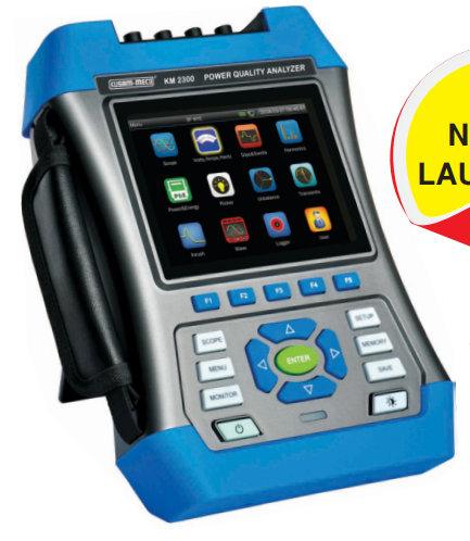 Kusam Meco KM 2300 Multifunction Power & Harmonics Analyzer