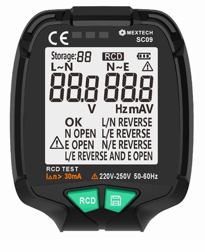 MEXTECH SC09 SOCKET TESTER