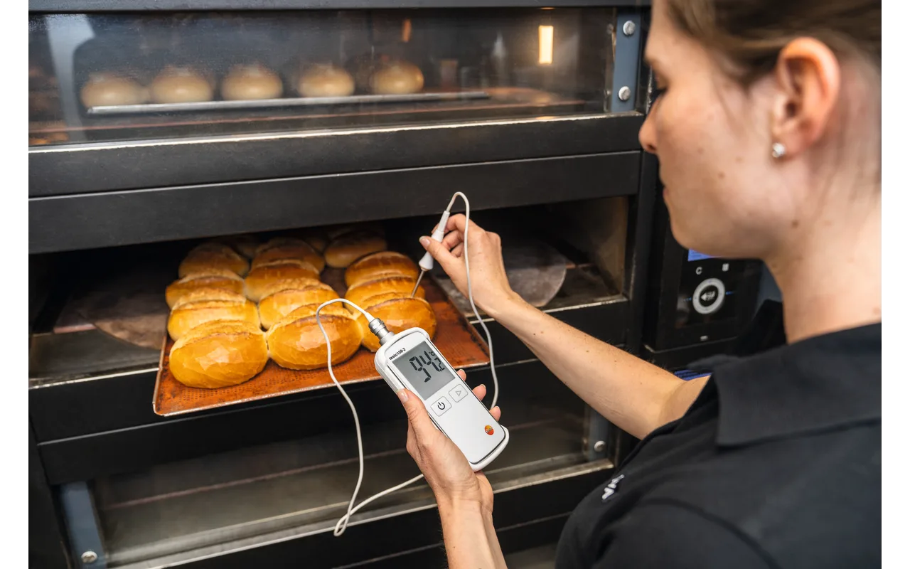 Testo 108-2 - Temperature measuring instrument with lockable probe