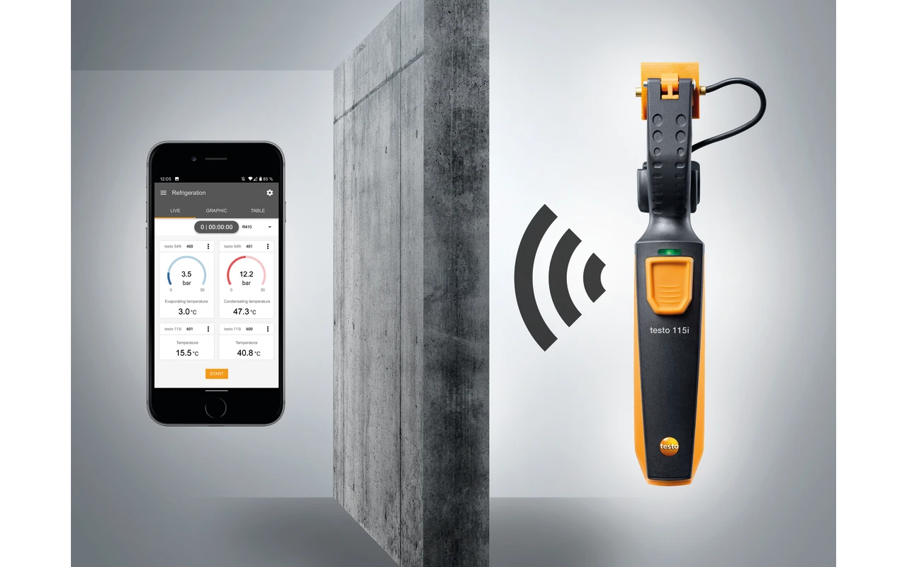 Testo 115I Clamp Thermometer (0560 2115 02)