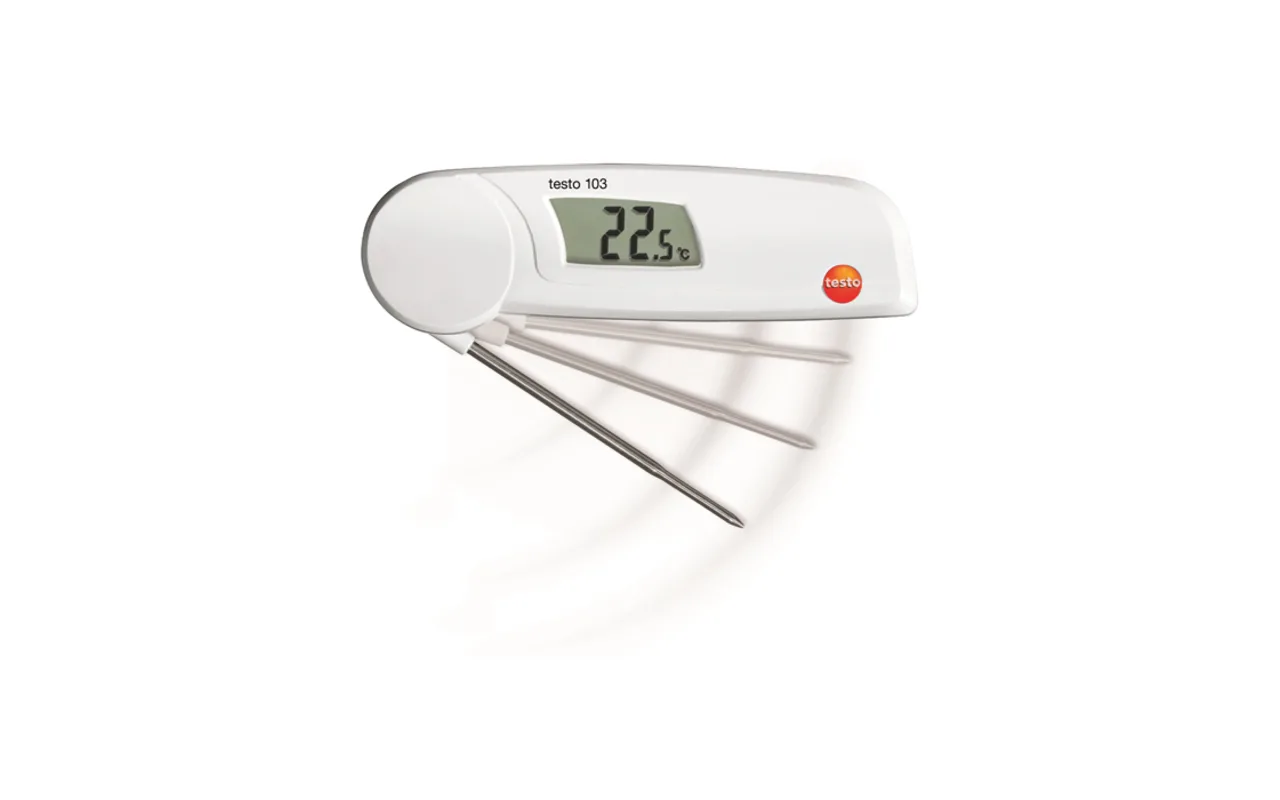 Testo 104 - Waterproof folding food thermometer