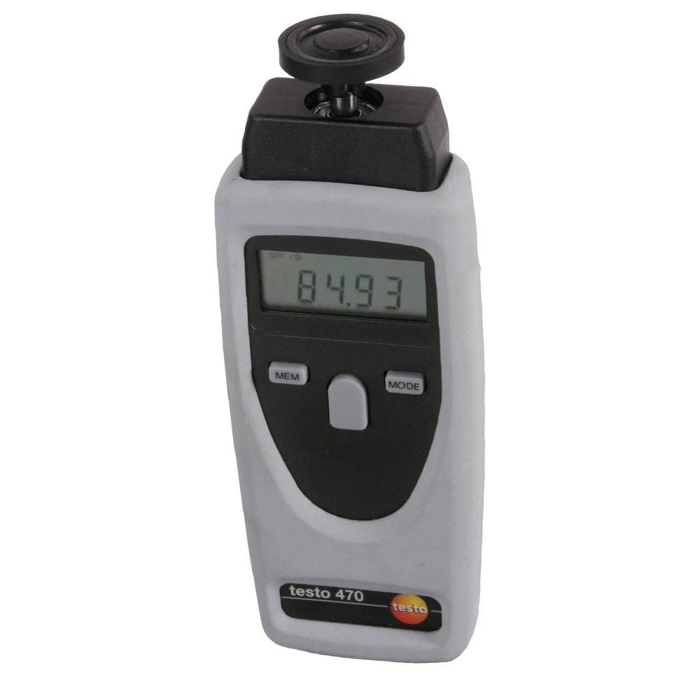Testo 470 Digital Optical Tachometer (0563 0470)