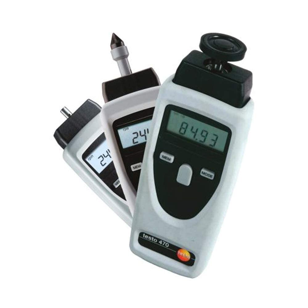 Testo 470 Digital Optical Tachometer (0563 0470)
