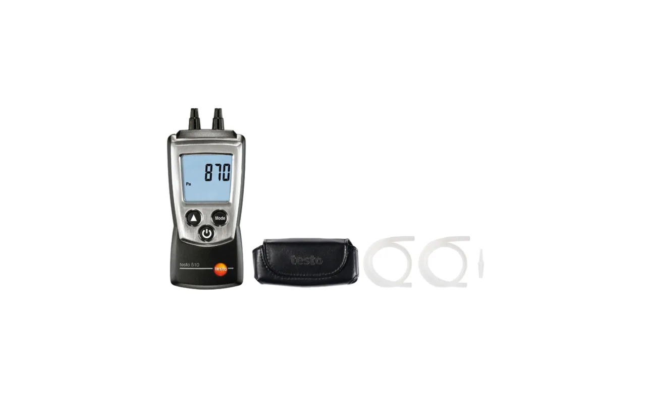 Testo 510 set - differential pressure measuring instrument