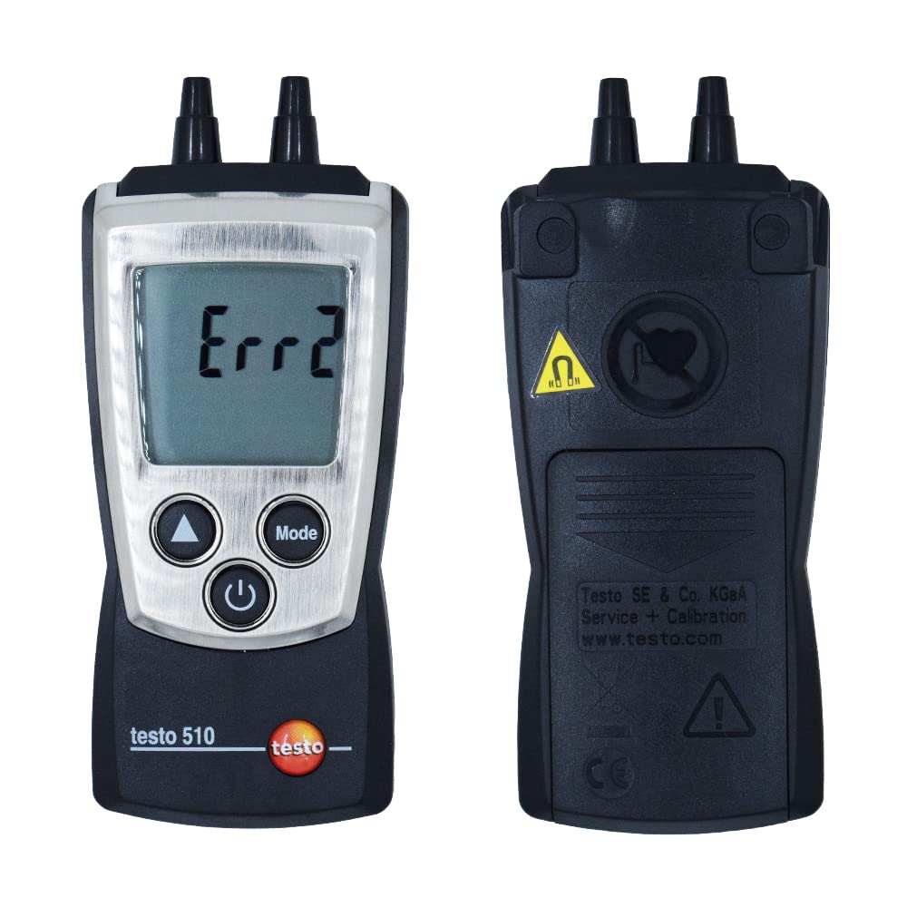 Testo 510 set - differential pressure measuring instrument