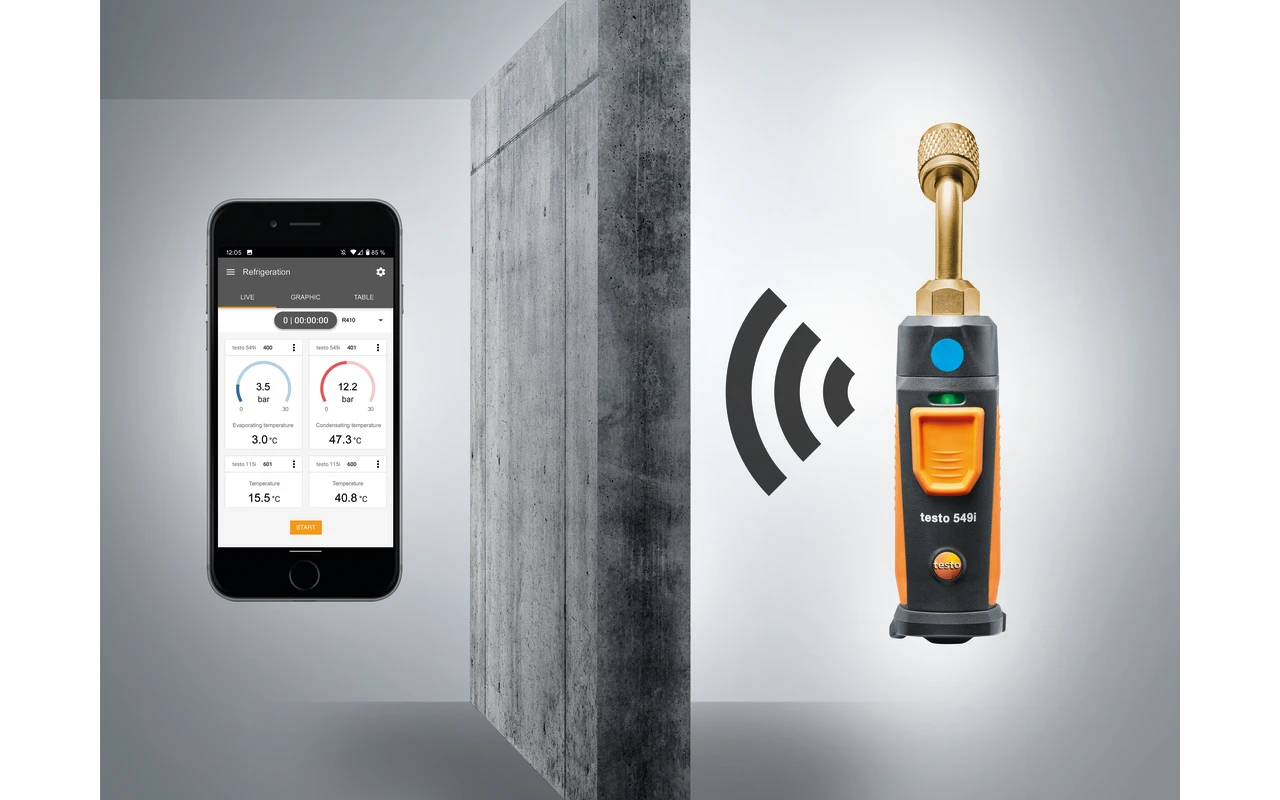 Testo 549i High Pressure Measuring Instrument (0560 2549 02)