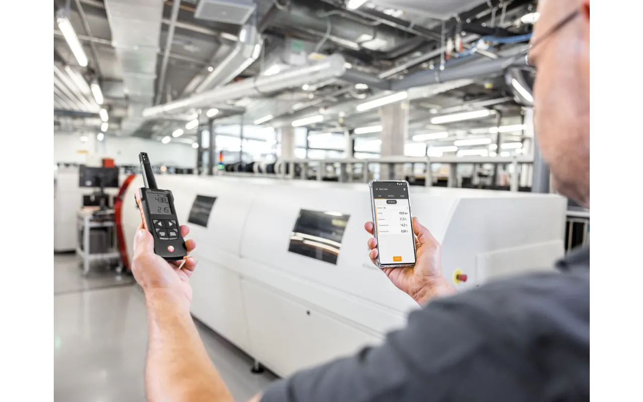 Testo 625 - Digital thermohygrometer with App connection (0563 1625)