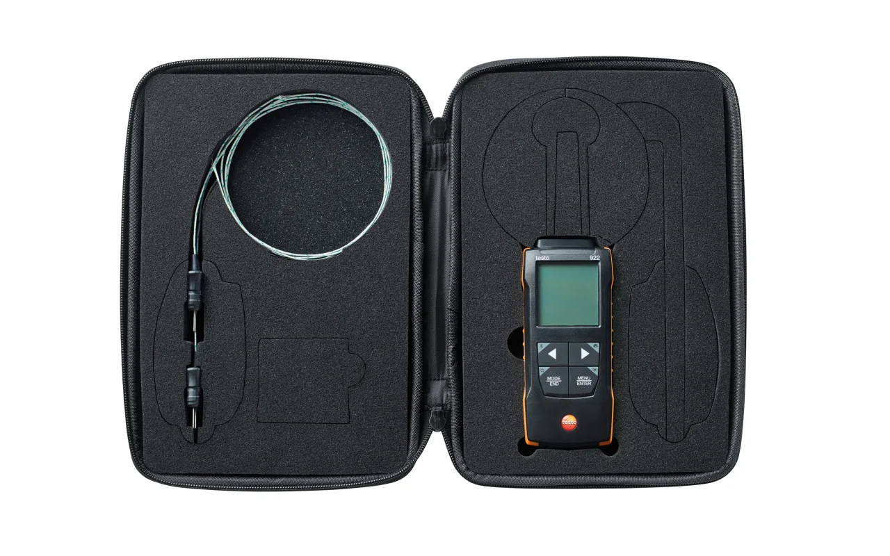 Testo 922 - Differential temperature measuring instrument for TC Type K with App connection (0563 0922)