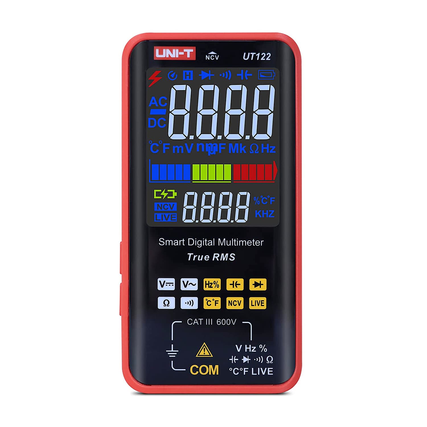 UNI-T UT122 6199 Count True RMS Smart Digital Multimeter