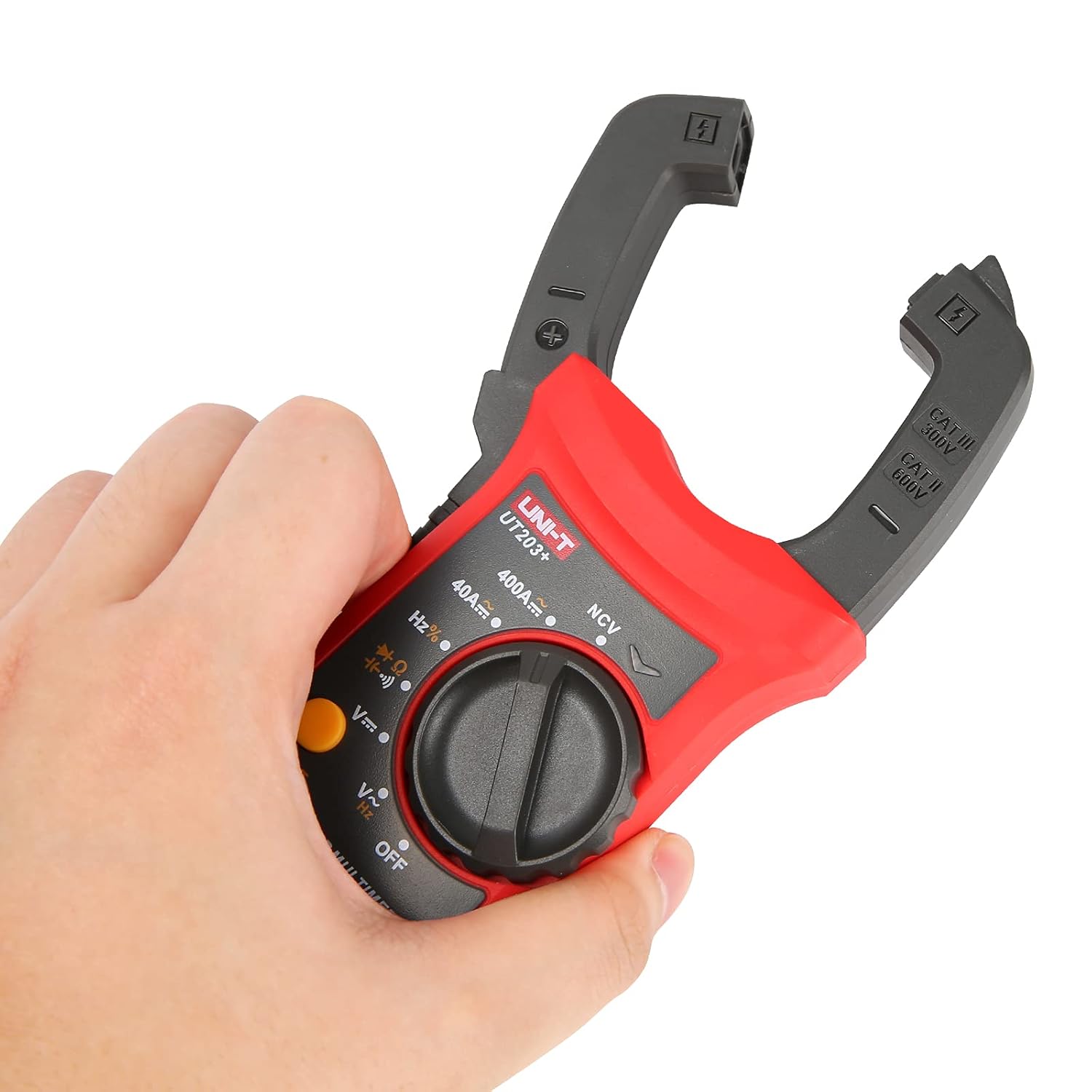 UNI-T UT203+ Digital Clamp Meter AC/DC Current Auto Range True RMS Max/Min Backlight Multimeter