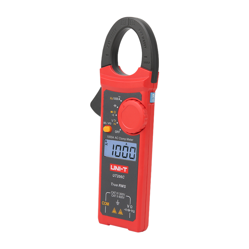 UNI-T UT206C 1000A AC Clamp Meter