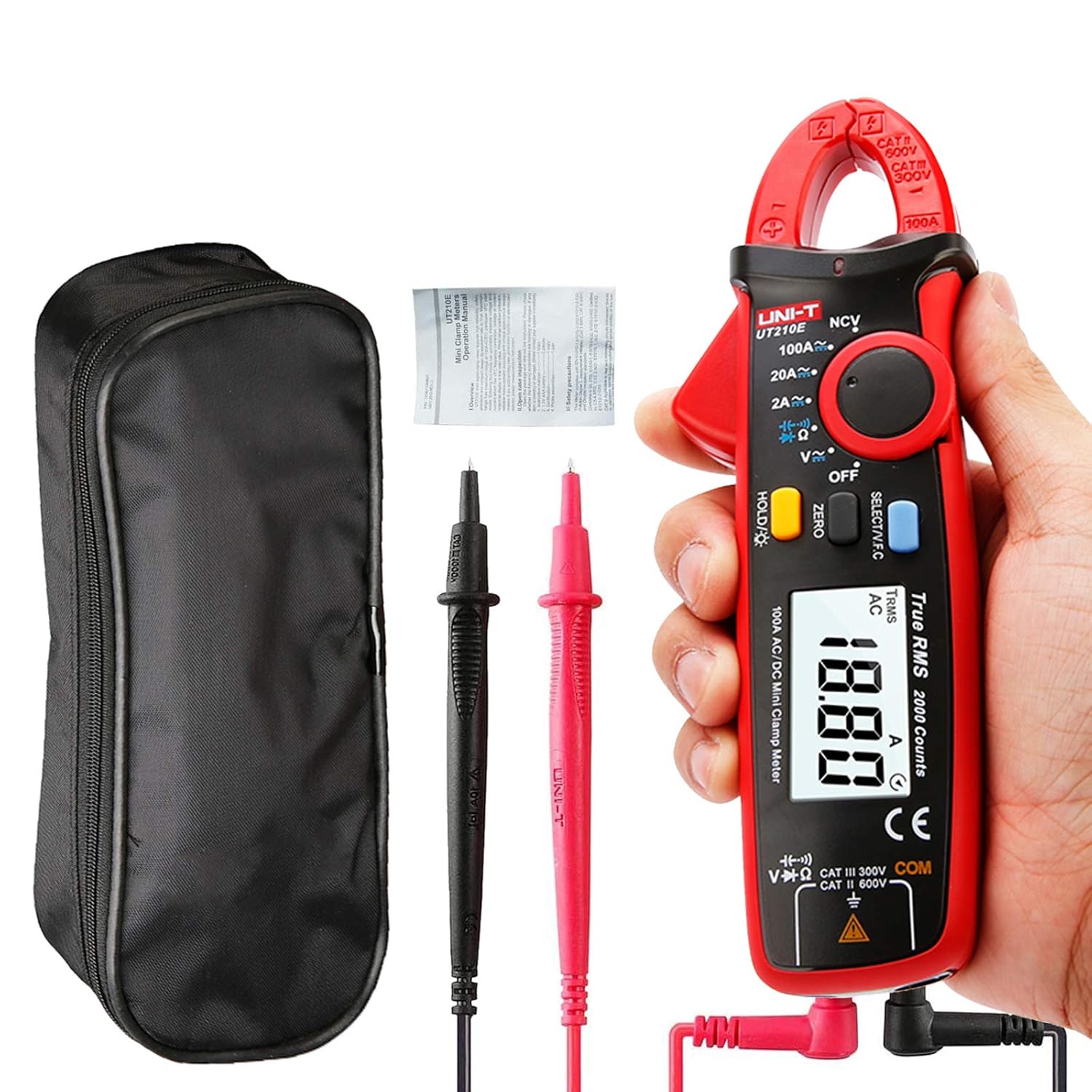UNI-T UT210E Mini Digital Clamp Meter Handheld