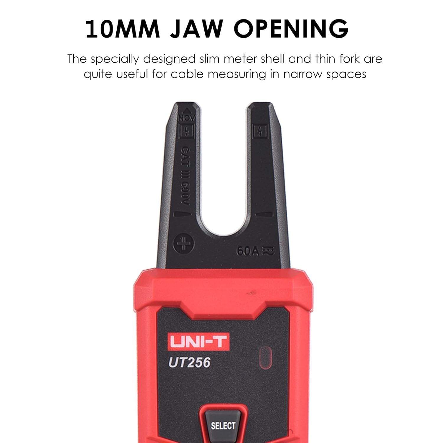 UNI-T UT256 60A AC/DC Fork Meter UNI-T UT256 60A AC/DC Fork Meter