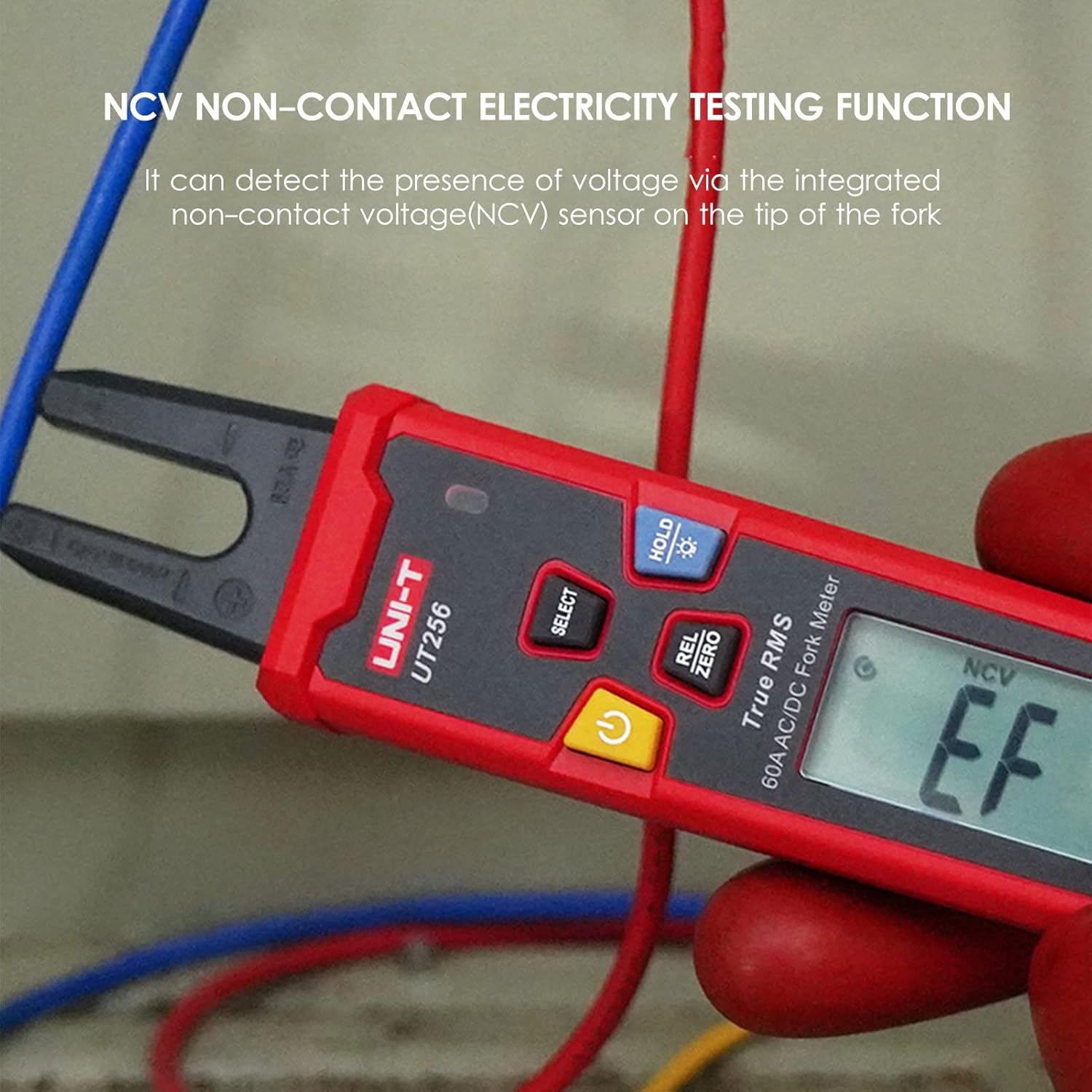 UNI-T UT256 60A AC/DC Fork Meter UNI-T UT256 60A AC/DC Fork Meter