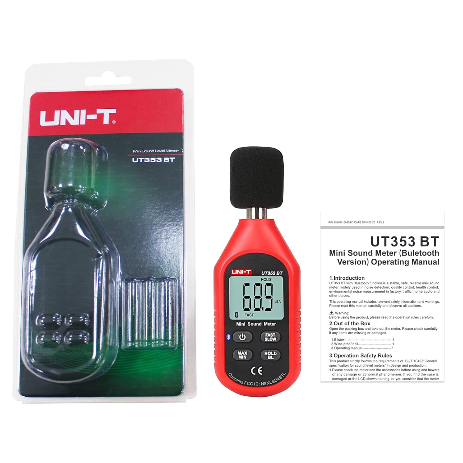 UNI-T UT353BT Mini Sound Level Meter