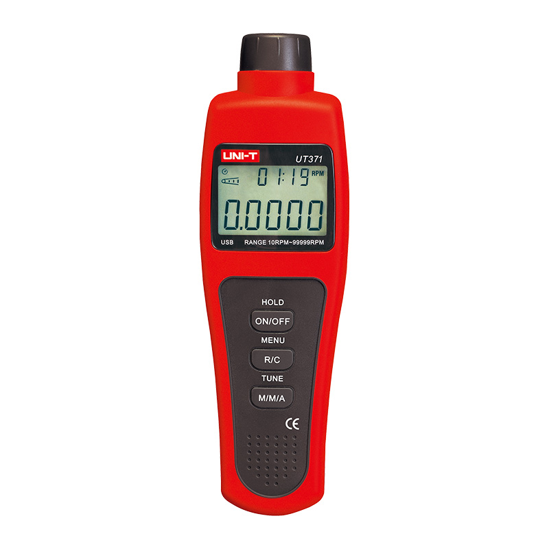 UNI-T UT371 10 to 99999 RPM Non-Contact Digital Tachometer