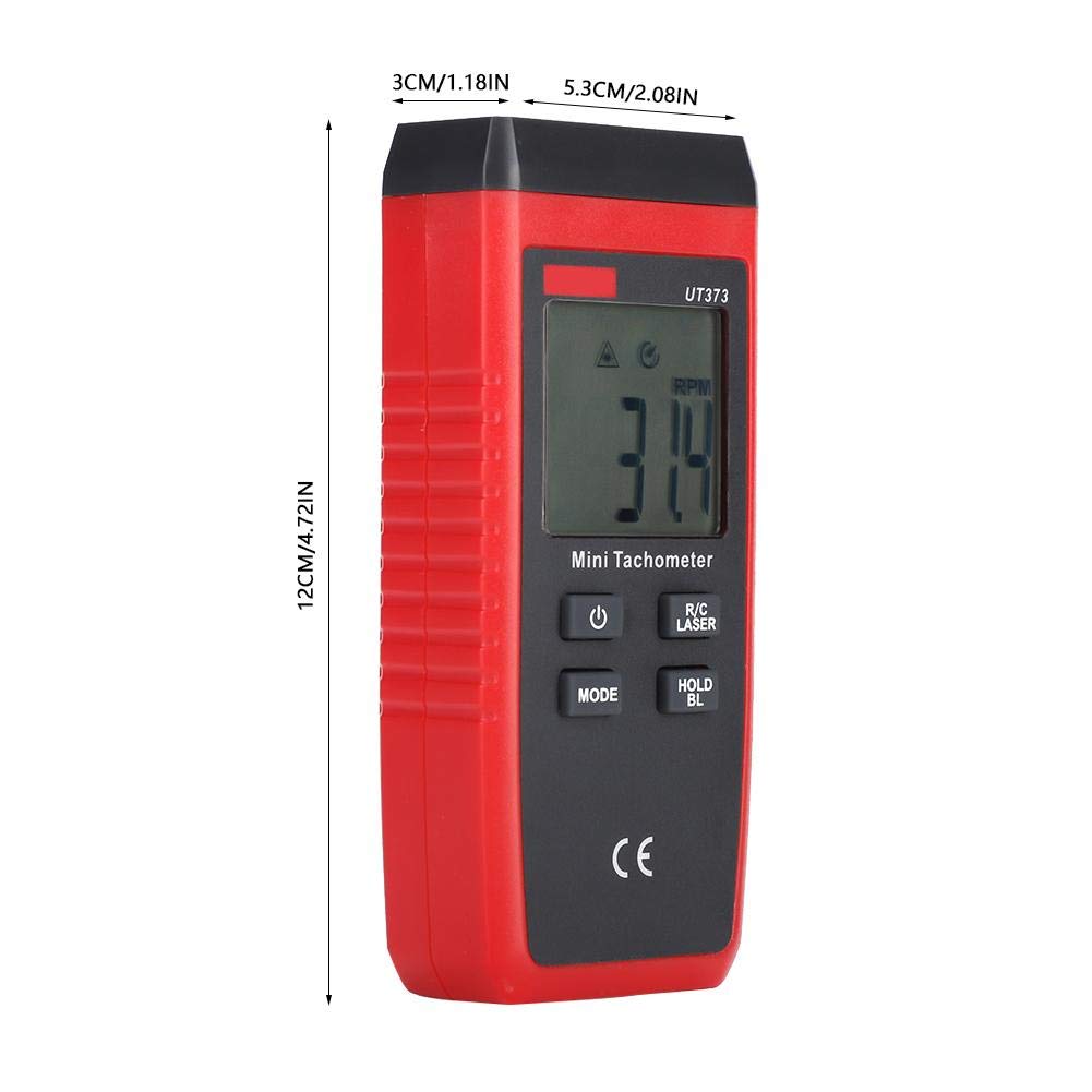 UNI-T UT373 Mini Non- Digital LCD Tachometer RPM Tach Speed Meter