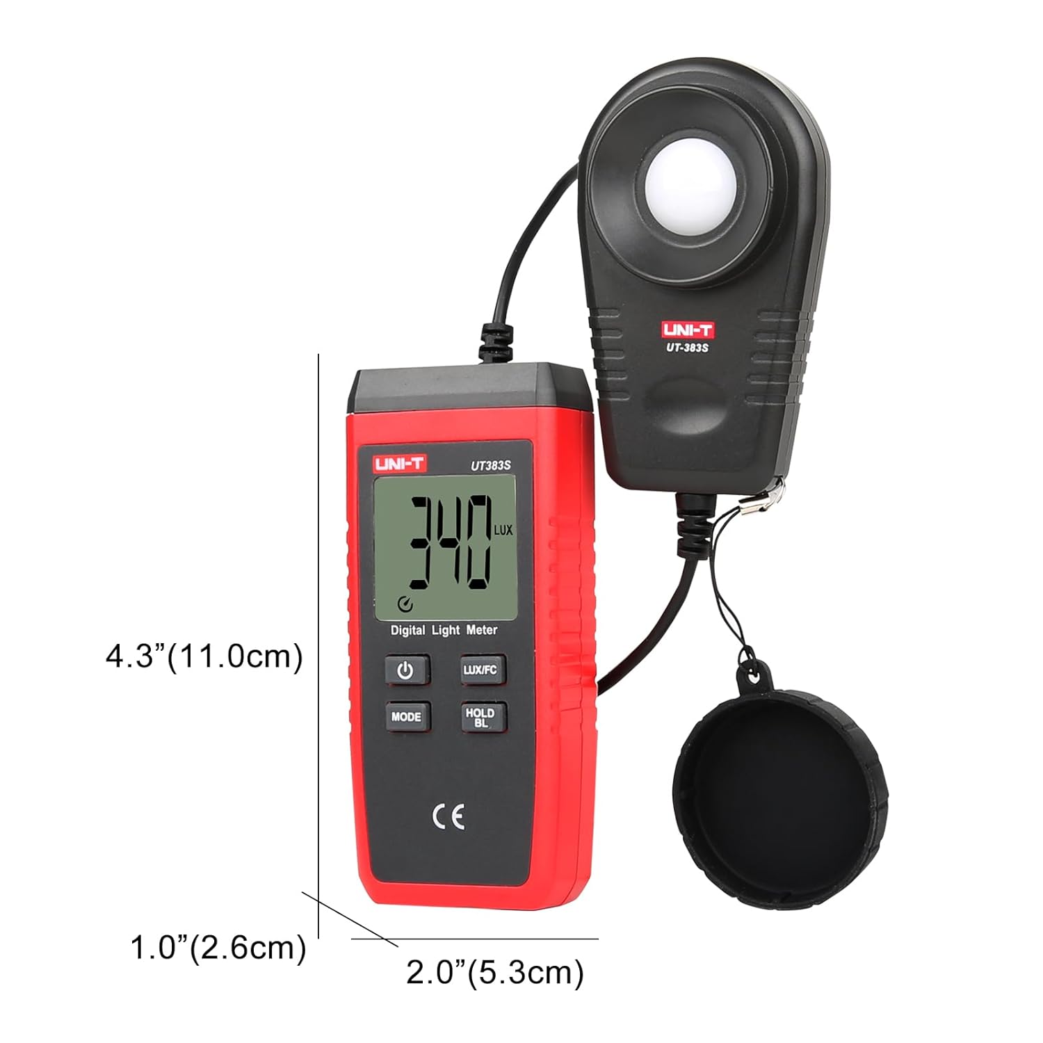 UNI-T UT383S Digital Light Meter
