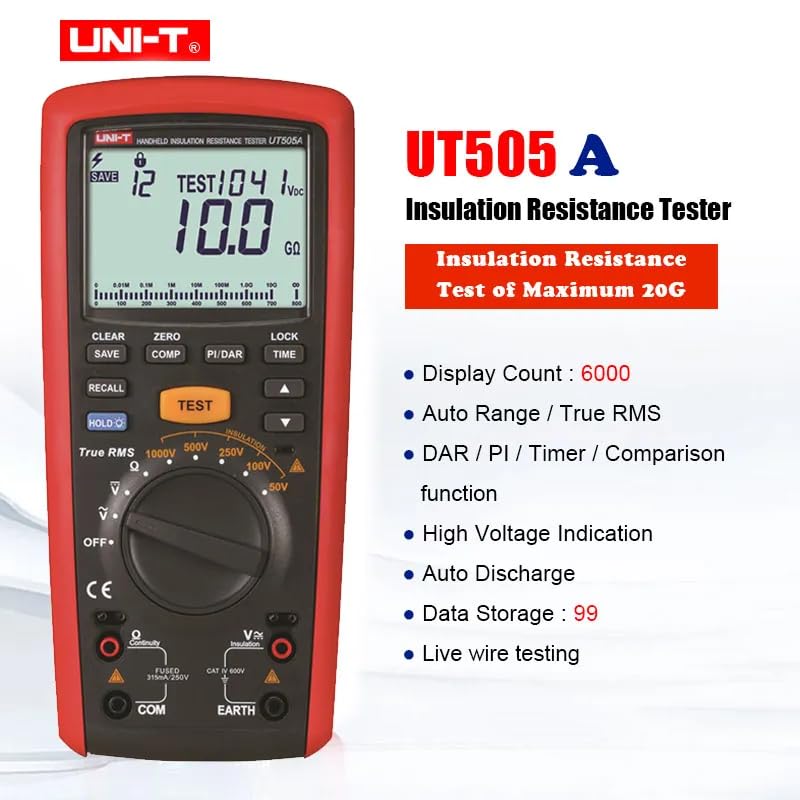 UNI-T UT505A Basic Insulation Resistance