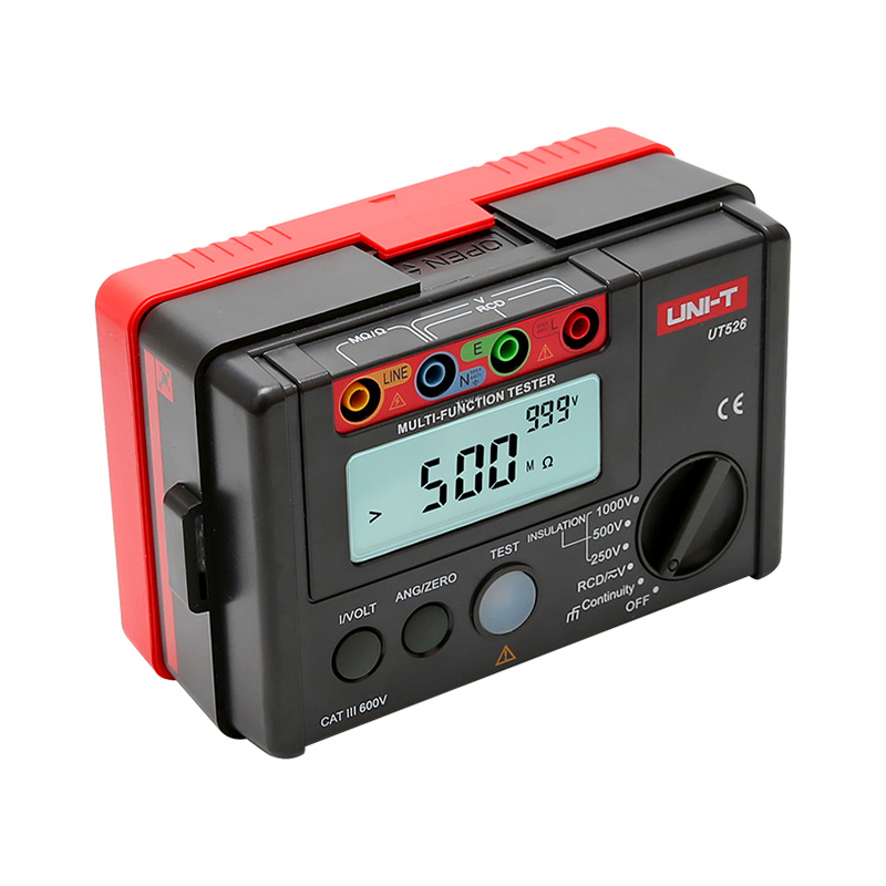 UNI-T UT526 Ground Resistance Meter Digital Electrical Meter Insulation Resistance Tester