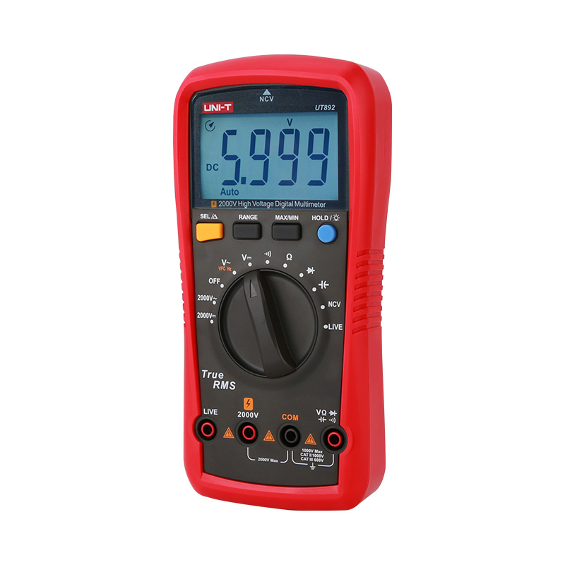 UNI-T UT892 2000V AC/DC High Voltage Digital Multimeter UNI-T UT892 2000V AC/DC High Voltage Digital Multimeter