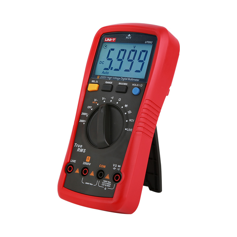 UNI-T UT892 2000V AC/DC High Voltage Digital Multimeter UNI-T UT892 2000V AC/DC High Voltage Digital Multimeter