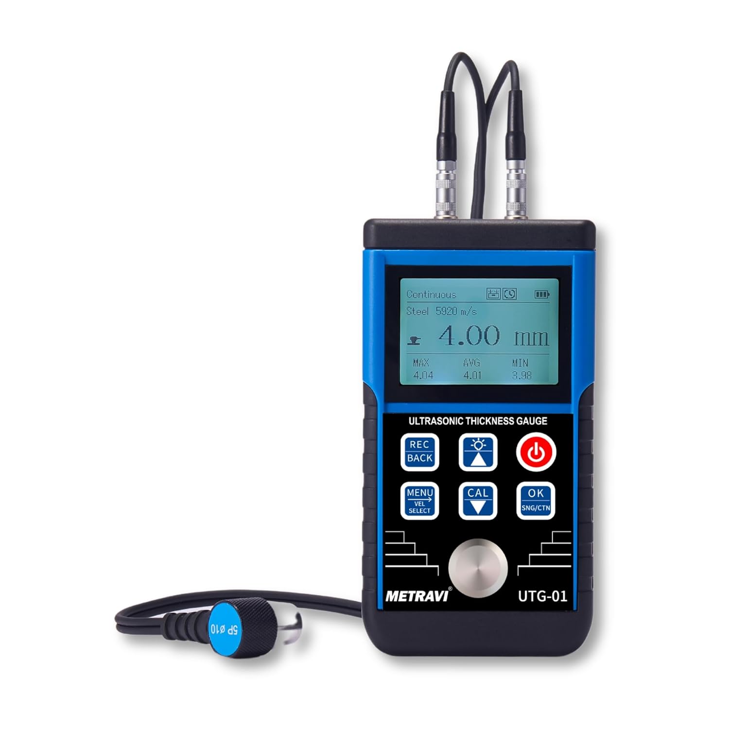 Metravi UTG-01 Ultrasonic Thickness Gauge