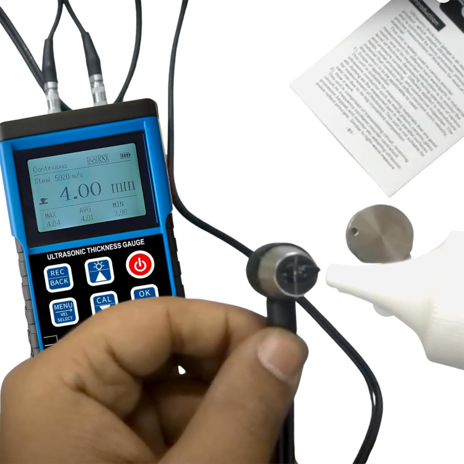 Metravi UTG-01 Ultrasonic Thickness Gauge
