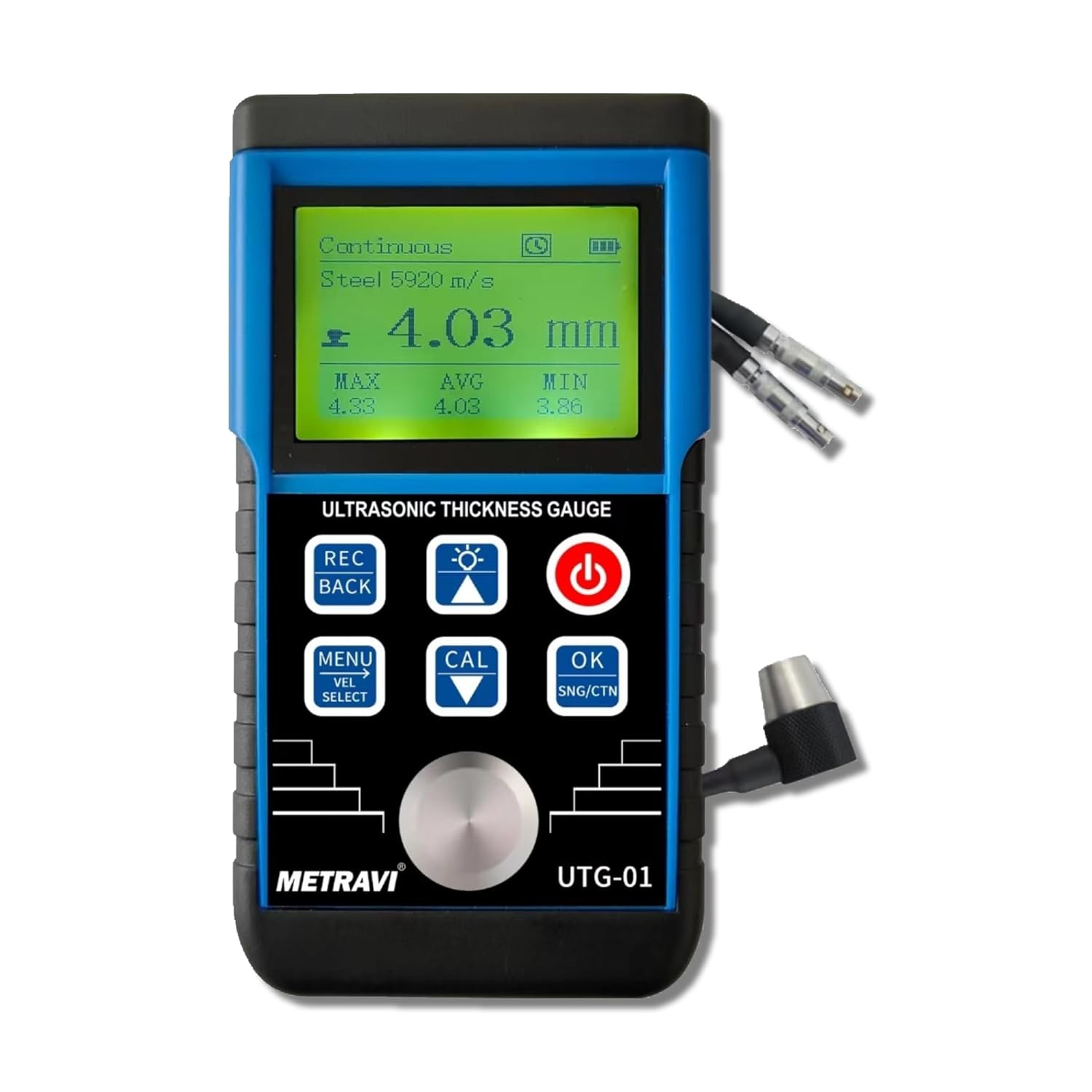 Metravi UTG-01 Ultrasonic Thickness Gauge