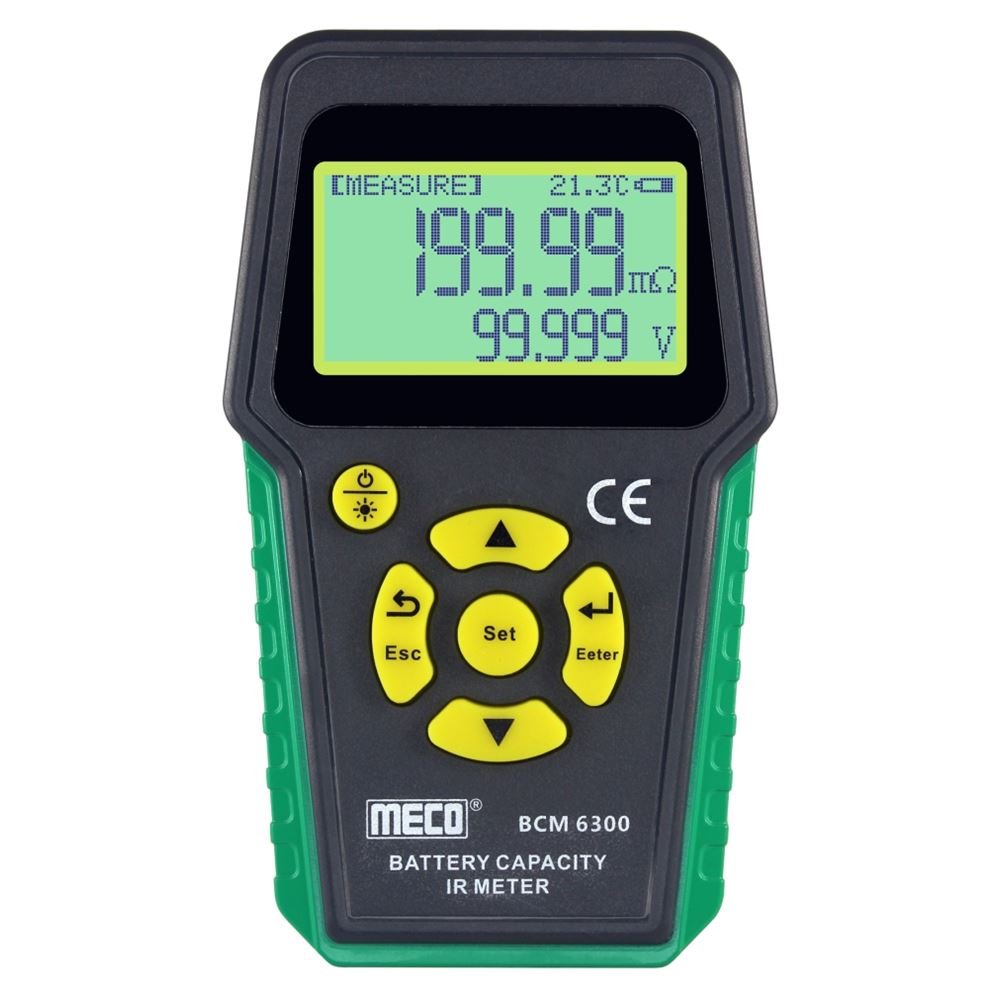 MECO BCM 6300 Battery Capacity (IR) Meter