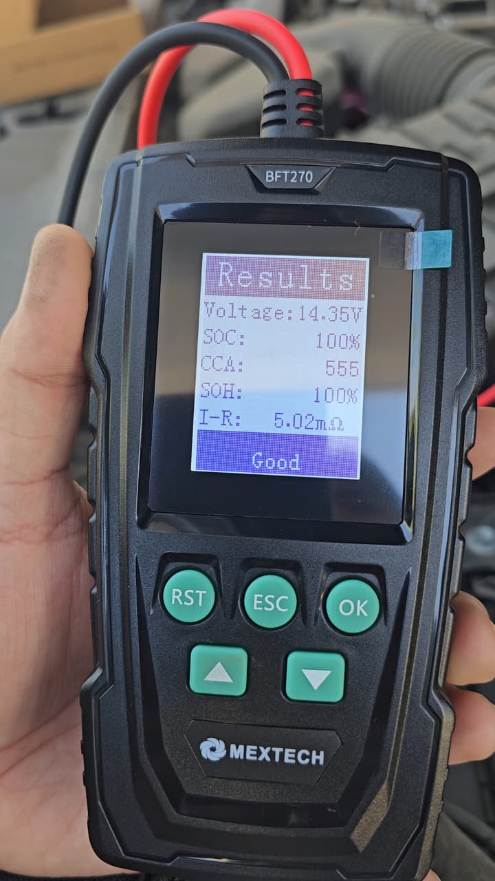 MEXTECH BFT270 BATTERY TESTER