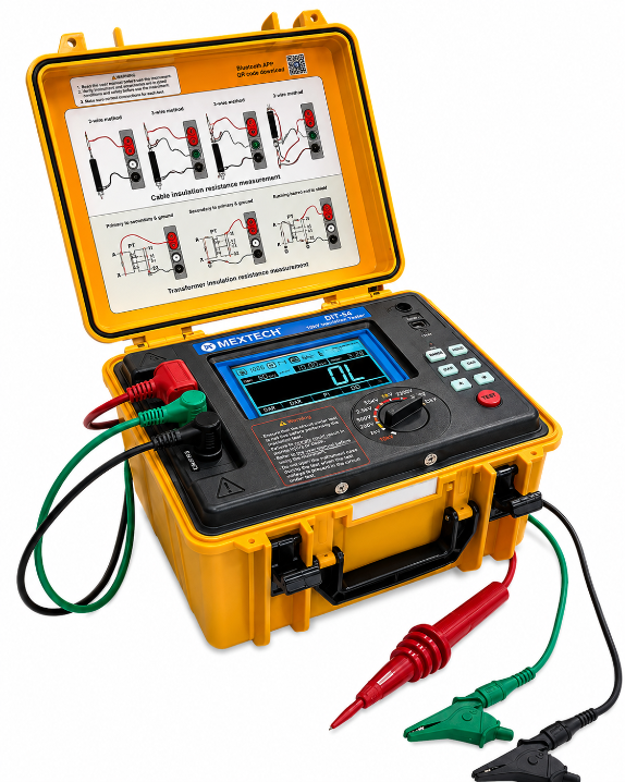 Mextech DIT54 10KV Digital Insulation Tester Image