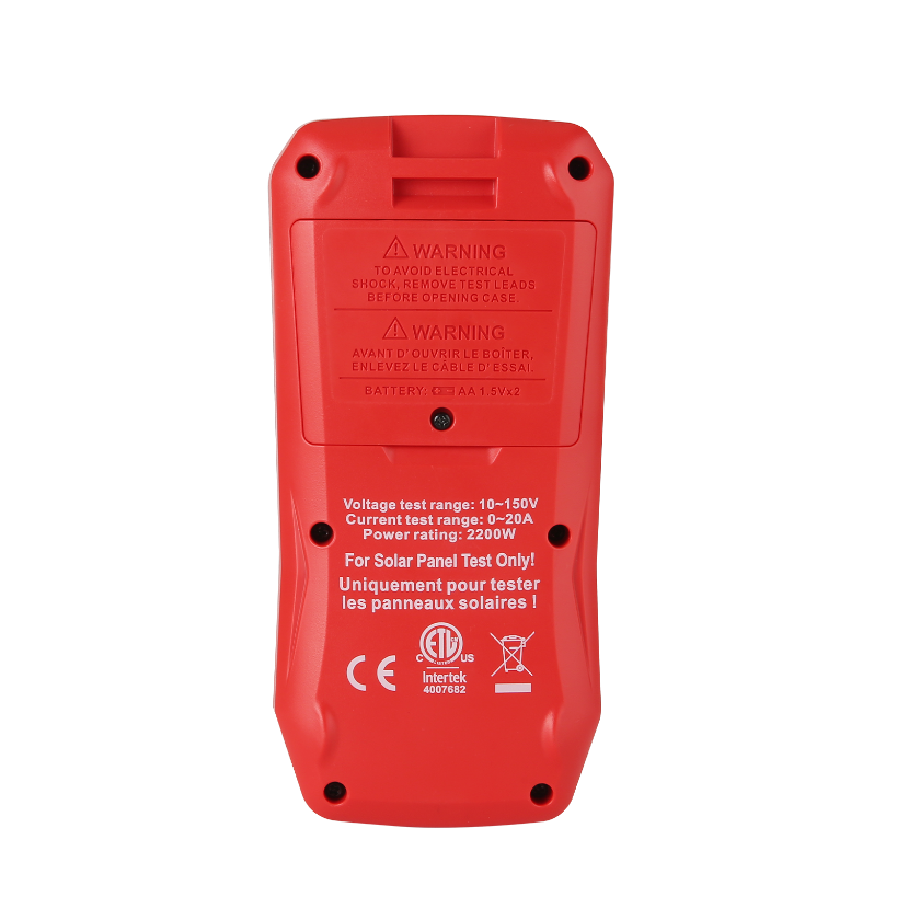 UNI-T UT673PV+ Solar MPPT Meter
