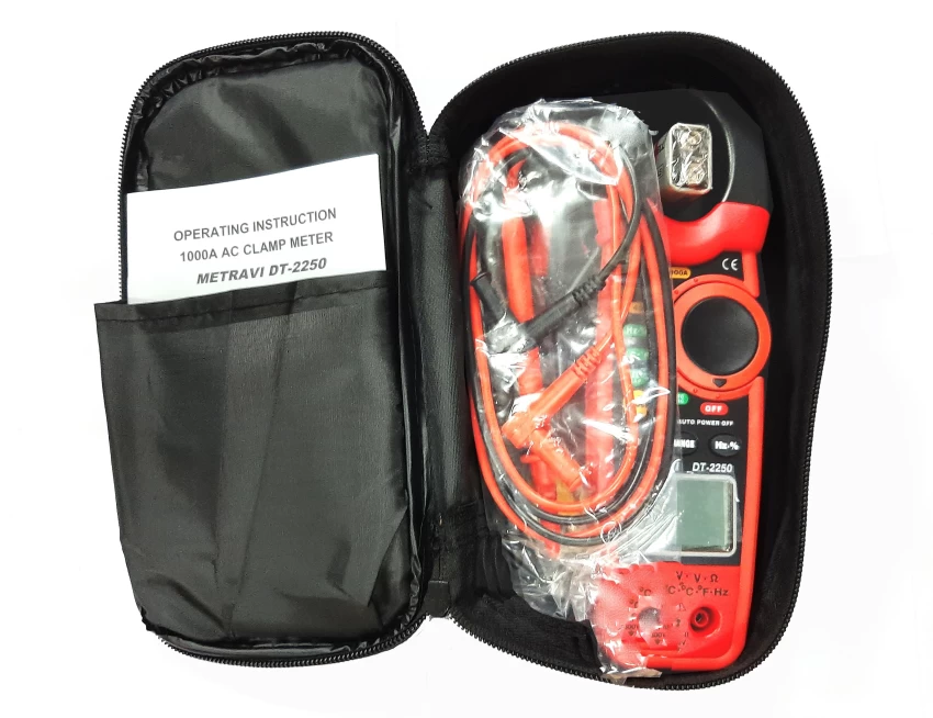 Metravi DT- 2250 Digital AC Clamp Meter