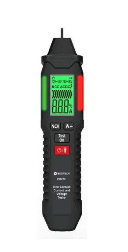 MEXTECH NON CONTACT CURRENT AND VOLTAGE DETECTOR EM27C