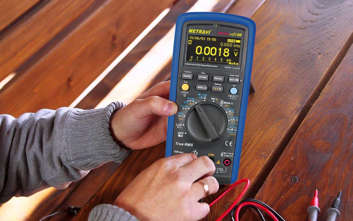 Metravi Metrasafe-20 Industrial Digital Multimeter