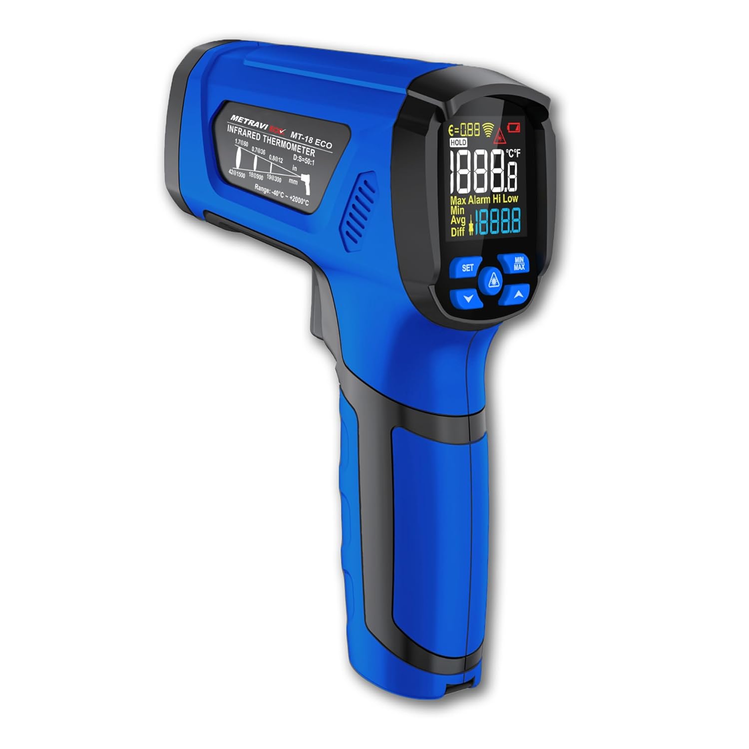 Metravi MT-18 ECO Industrial Non-contact Infrared Thermometer