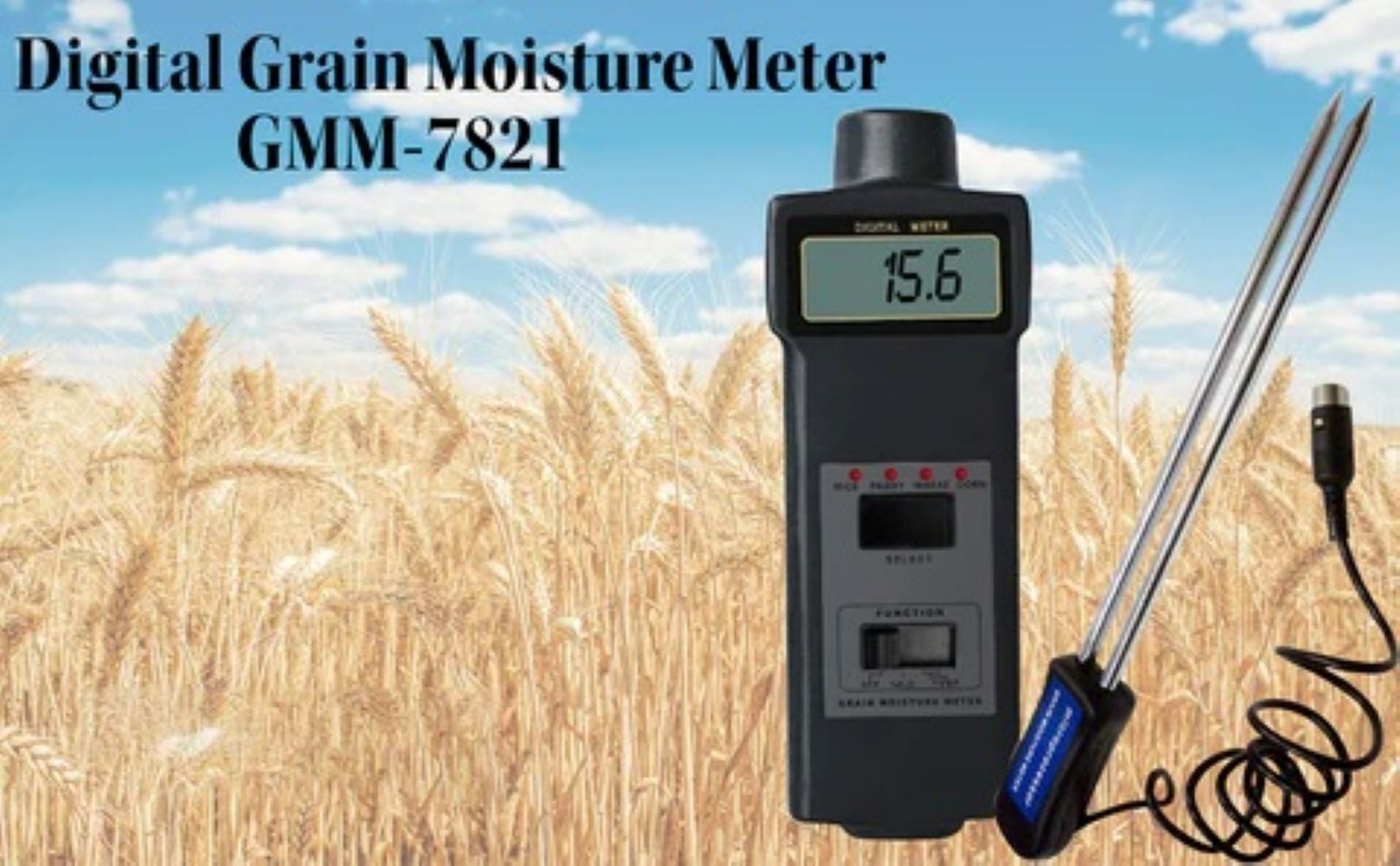 Mextech MC7821 GRAIN MOISTURE METER