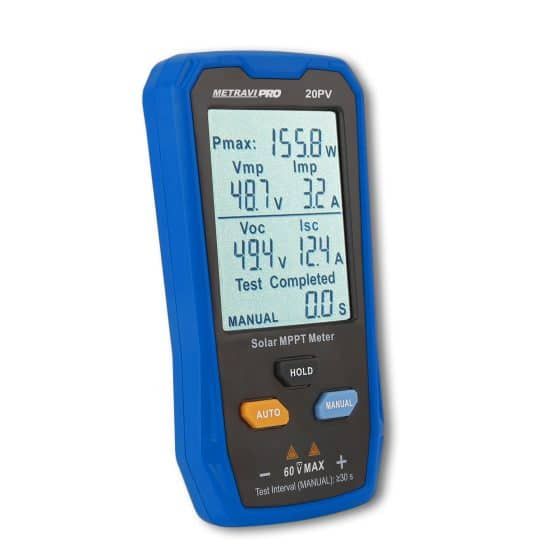 Metravi - PRO 20PV Solar MPPT Meter
