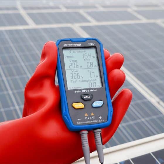 Metravi - PRO 20PV Solar MPPT Meter