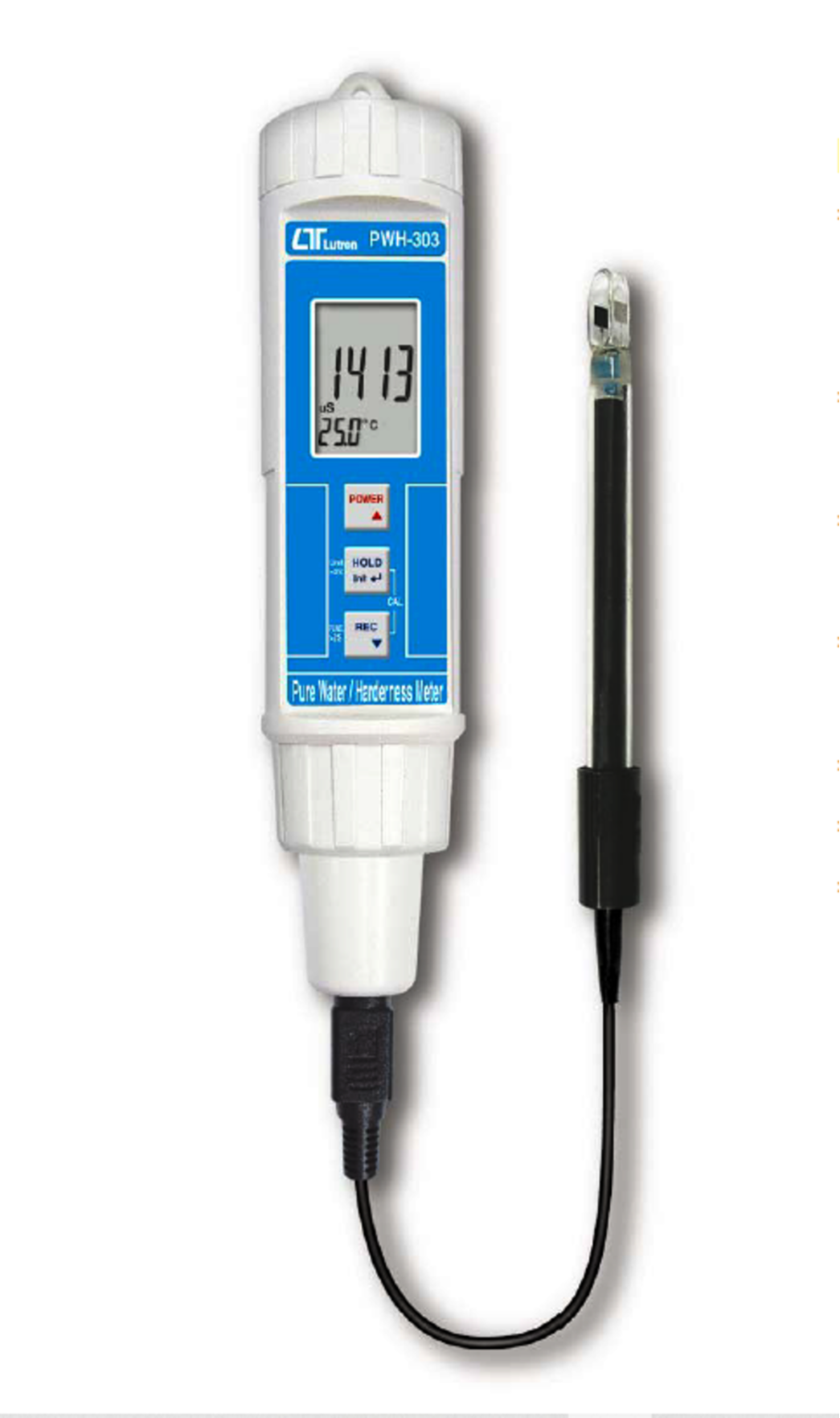 LUTRON PWH-303 WATER HARDNESS PURE WATER METER PEN TYPE