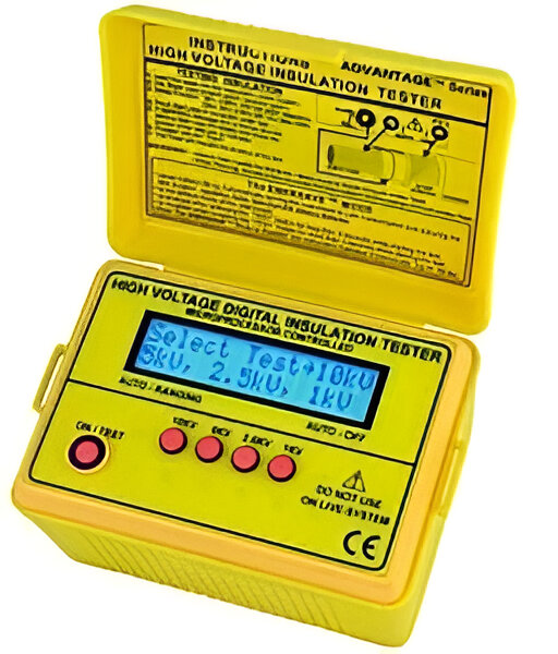 SEW 2804IN DIT Digital (Up to 10kV) Insulation Tester  1kV  | 2.5kV | 5kV | 10kV  0-50GΩ |  0-125GΩ | 0-250GΩ |  0-500GΩ
