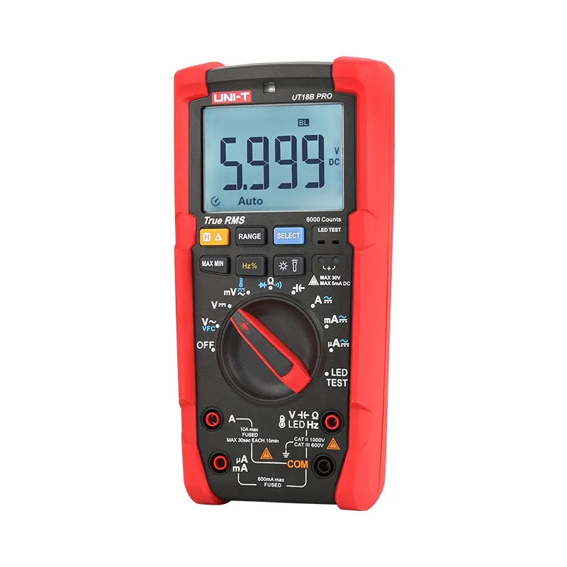 UNI-T UT18B PRO True RMS Digital Multimeter
