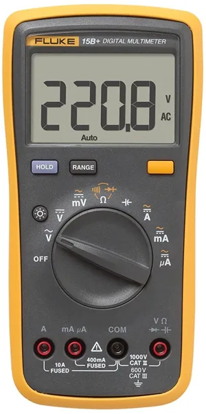 Fluke 15B+ Digital Multimeter Image