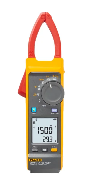 Fluke 393 FC Solar Clamp Meter CAT III 1500 V Image