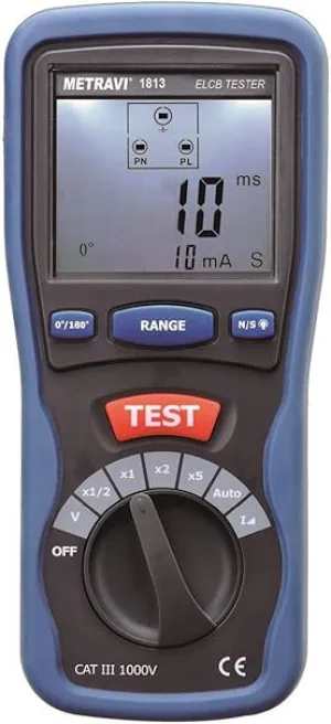 Metravi 1813 ELCB RCD Tester Image