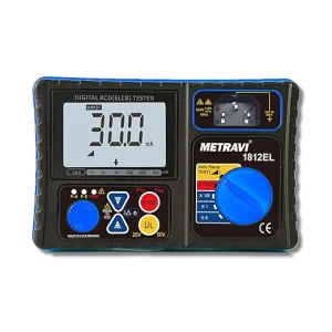 Metravi 1812 EL ELCB / RCD Tester Image