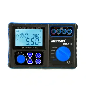 Metravi DIT-911 Digital Insulation Tester Image